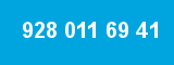 928 011 69 41